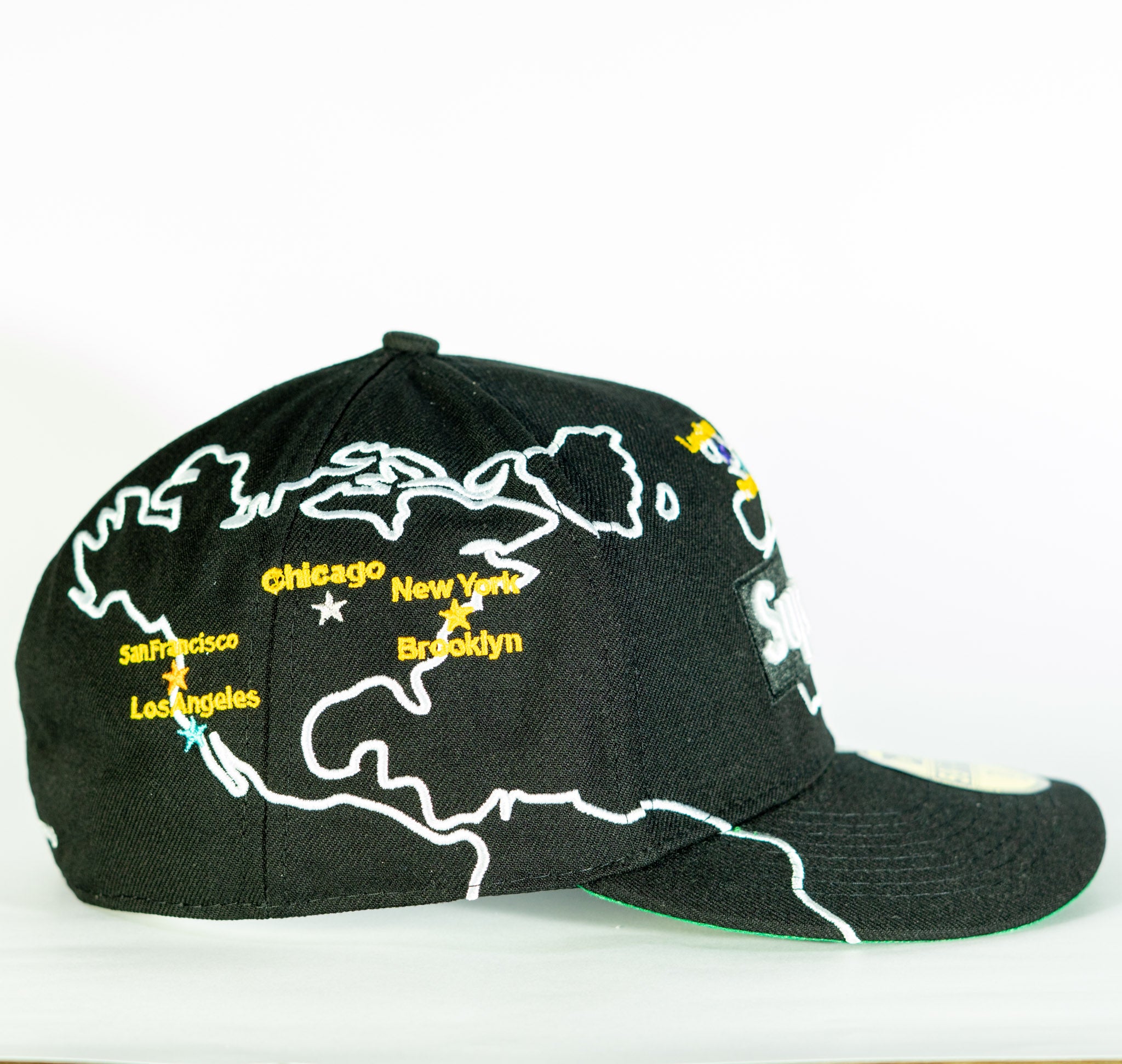 Supreme Worldwide Box Logo New Era Negra