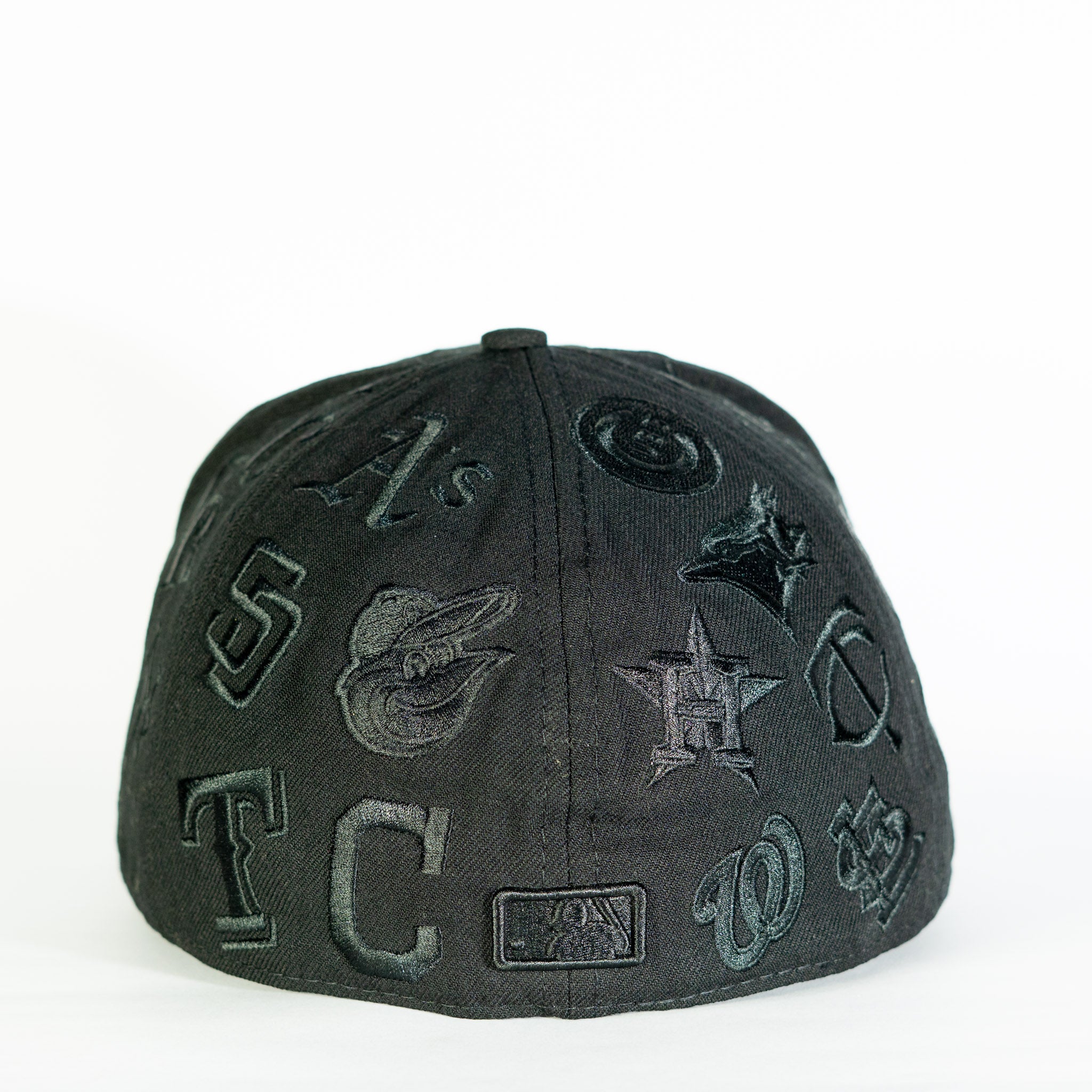 Supreme x New Era All Over Black
