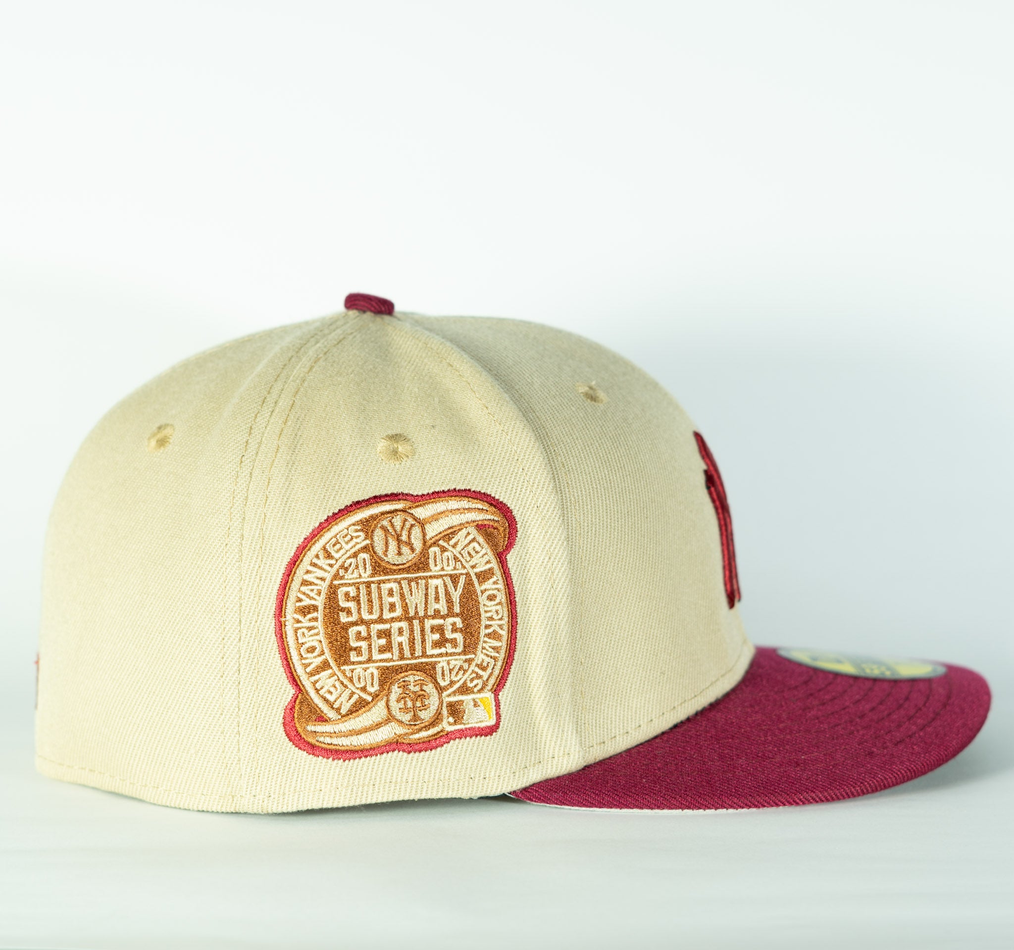 New York Yankees New Era 59FIFTY Beige