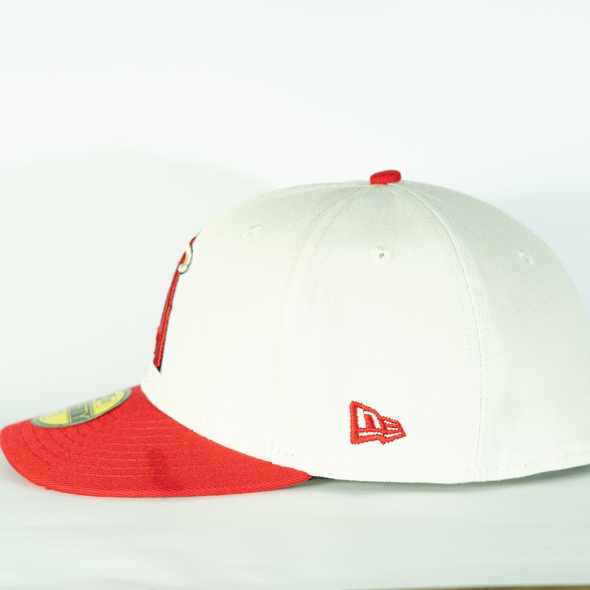 New Era 59FIFTY Los Angeles Angels Blanca