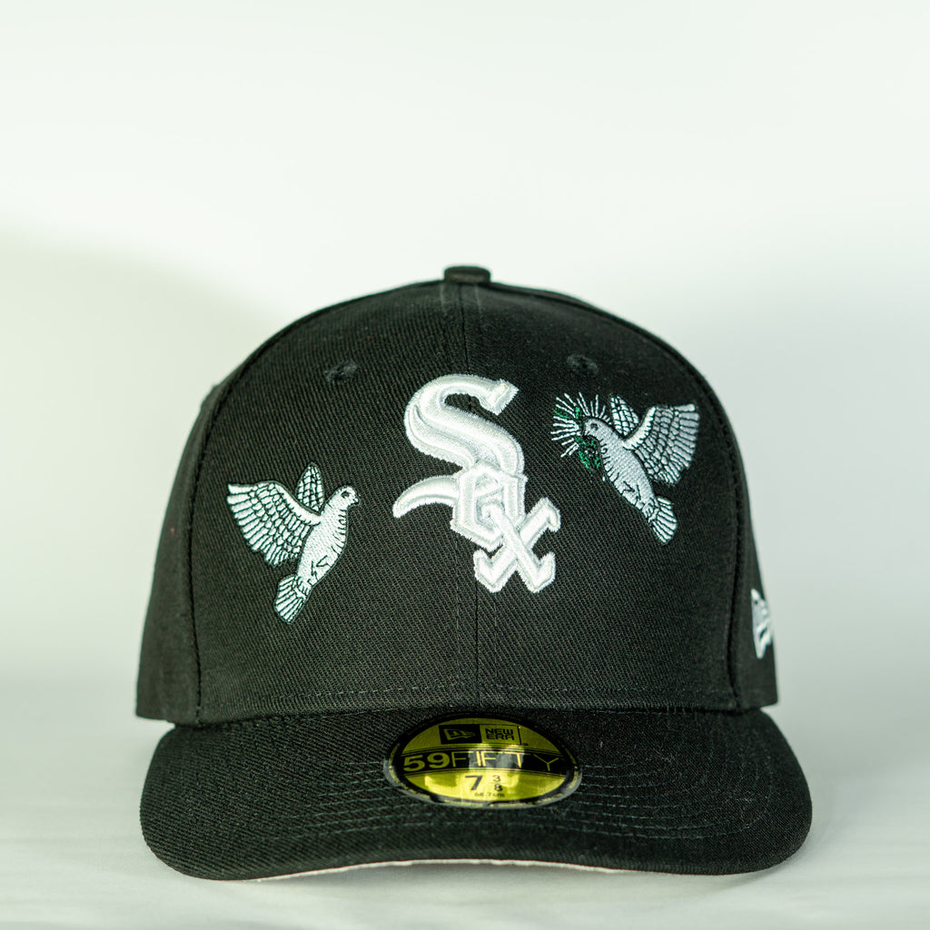 Gorra New Era 59fifty Mlb Fitted Sox Negra
