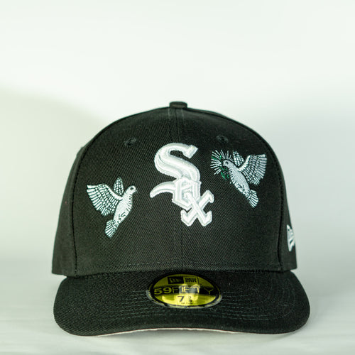 Gorra New Era 59fifty Mlb Fitted Sox Negra