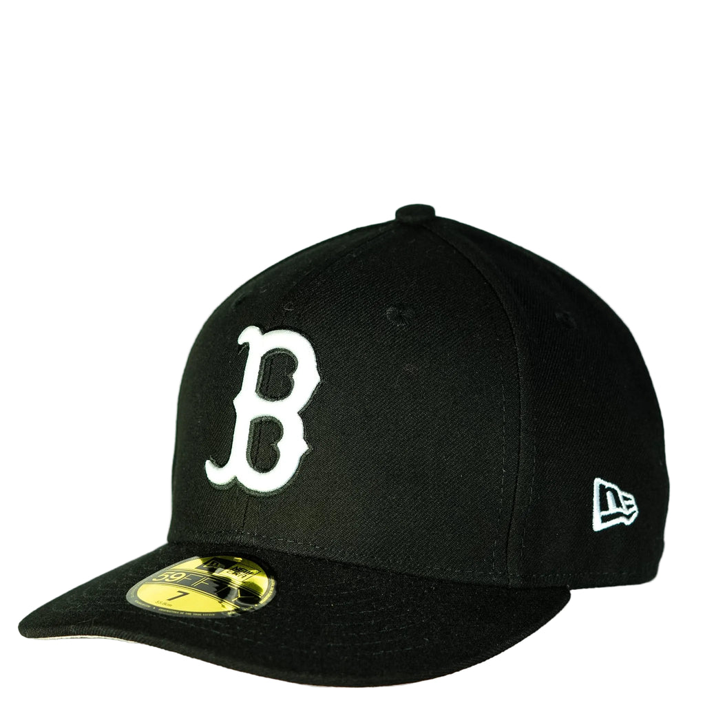Boston Red Sox New Era 59FIFTY Black & White