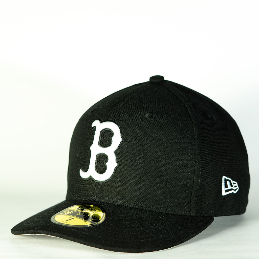 Boston Red Sox New Era 59FIFTY Black & White