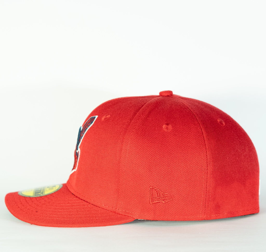 Cleveland Guardians New Era 59FIFTY Roja