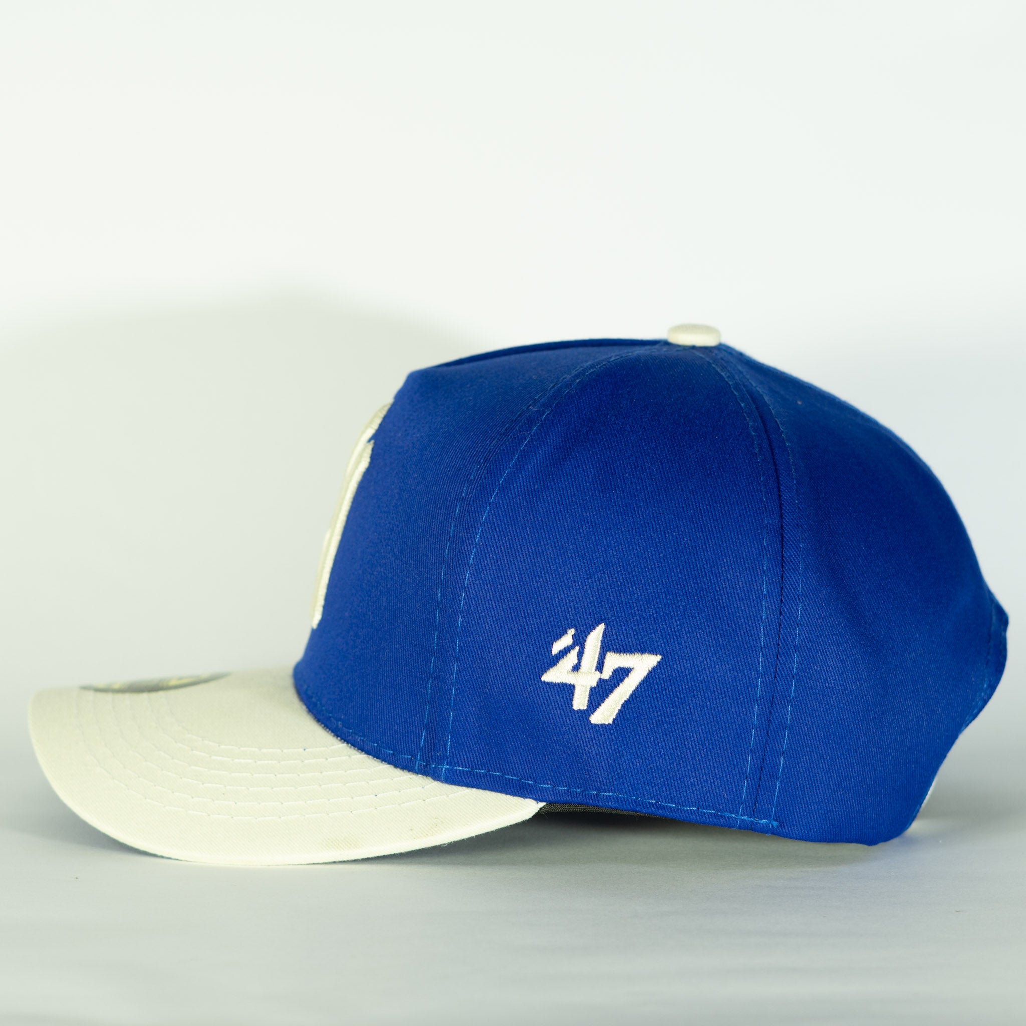 New York Yankees 47 Brand MVP Columbia Azul Adjustable