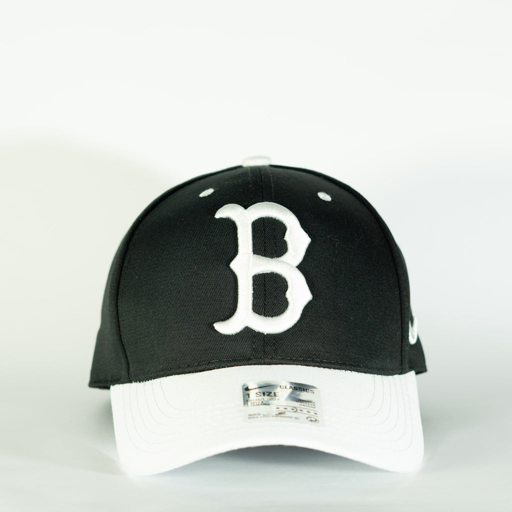 Nike Boston Red Sox Negra con blanco Ajustable