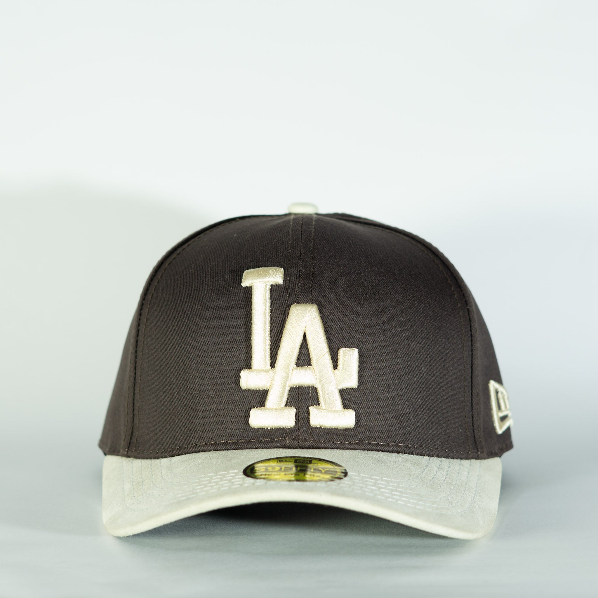 New Era 59FIFTY Los Angeles Dodgers Marrón Ajustable