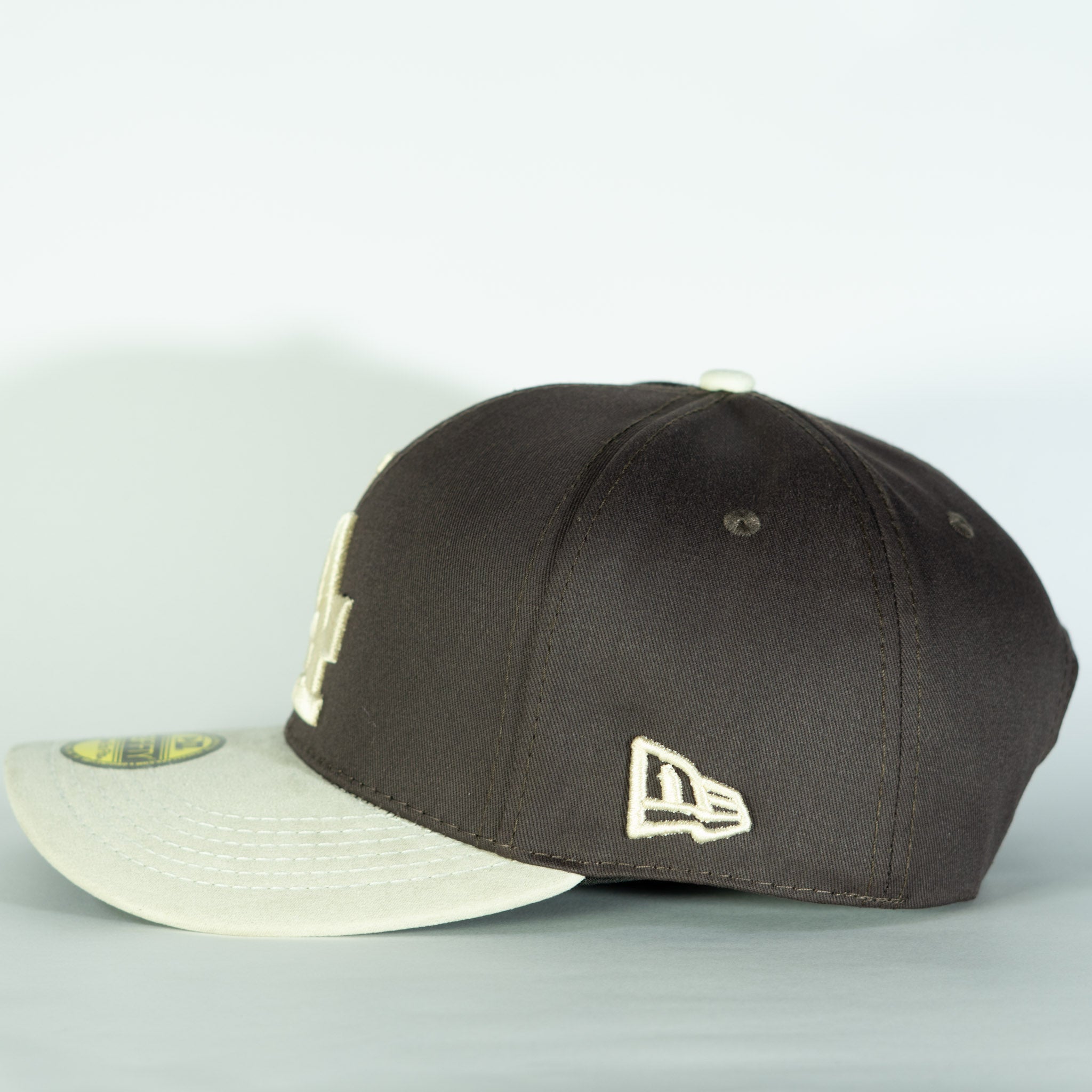 New Era 59FIFTY Los Angeles Dodgers Marrón Ajustable