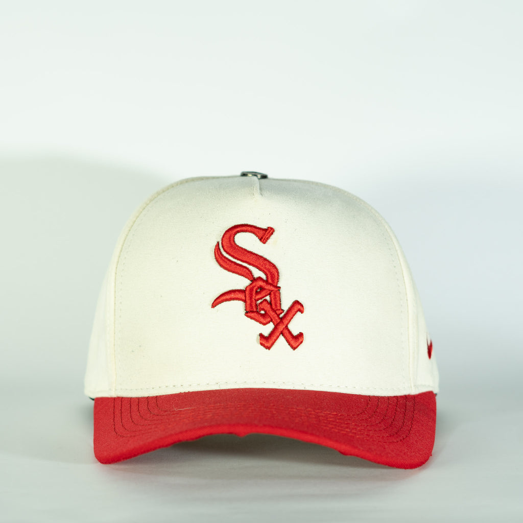 Nike Chicago White Sox Rojo y blanco Ajustable