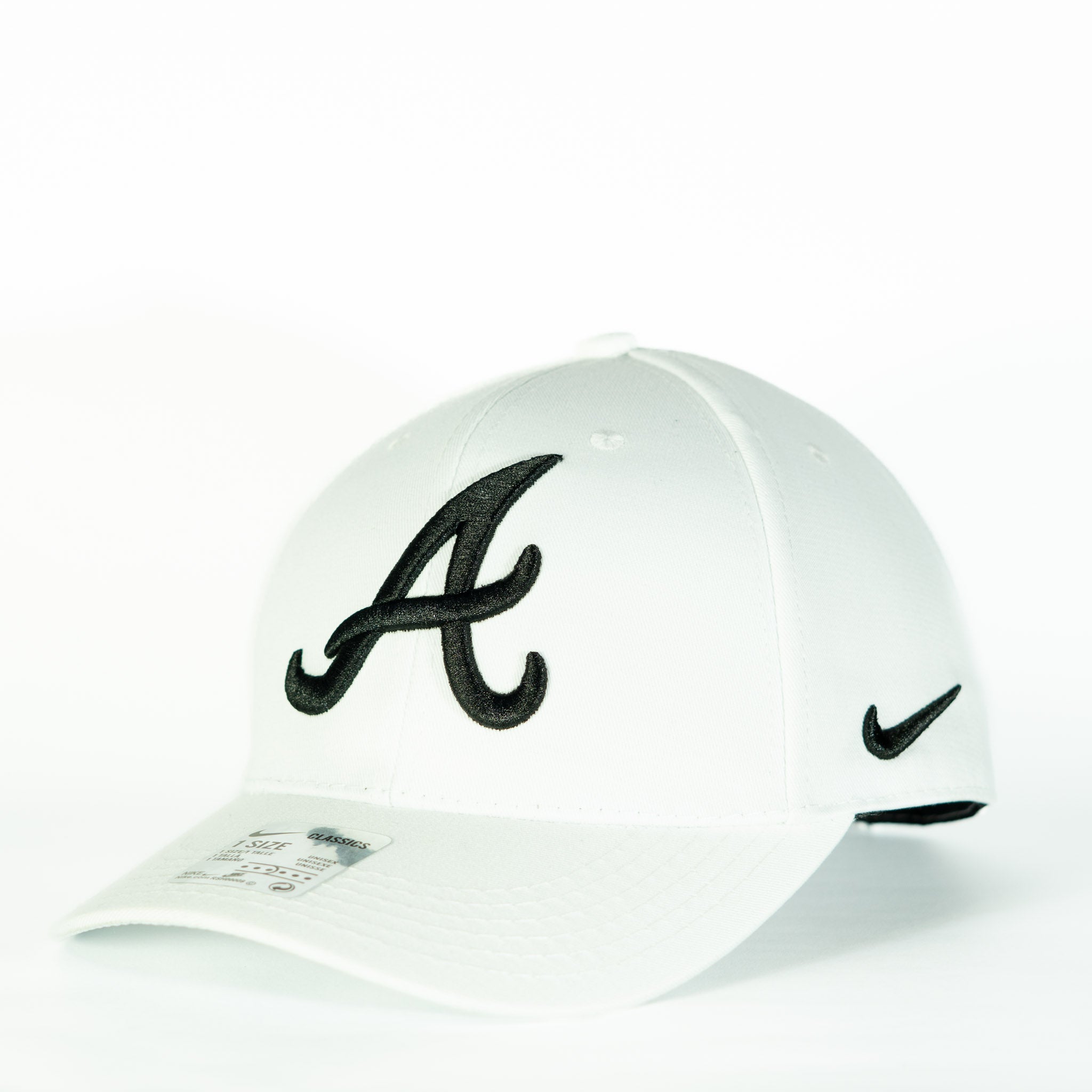 Nike Atlanta Braves Blanca Ajustable